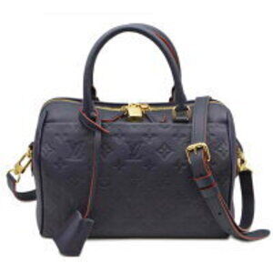 Louis Vuitton Speedy Bandouliere Empreinte Marine Blue Rouge